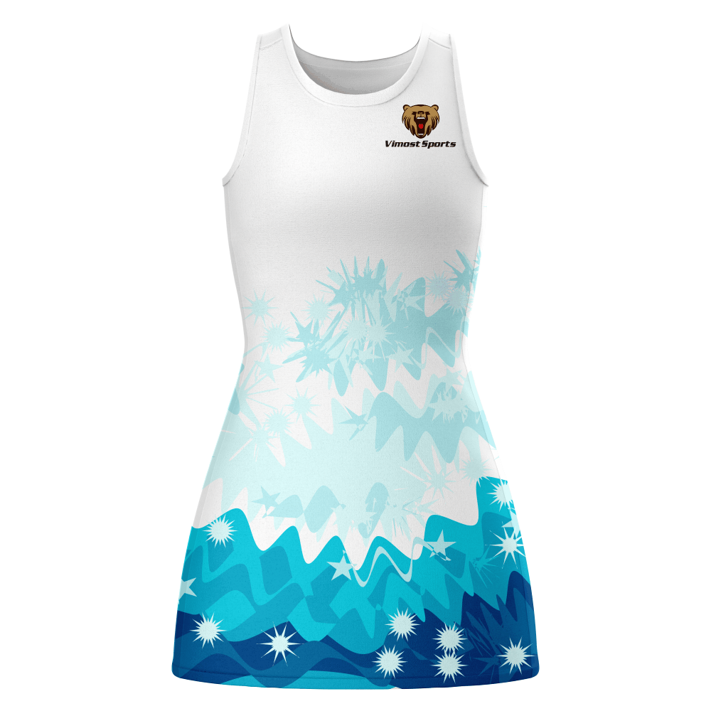 China Custom Sublimation Netball Dress Manufacturers Custom