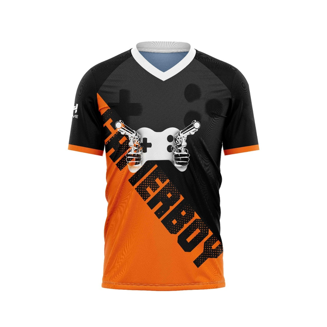Hot Sell Custom Printing Team E-sport Wear 100% Polyester Sublimation Design Logo E-sport Jersey