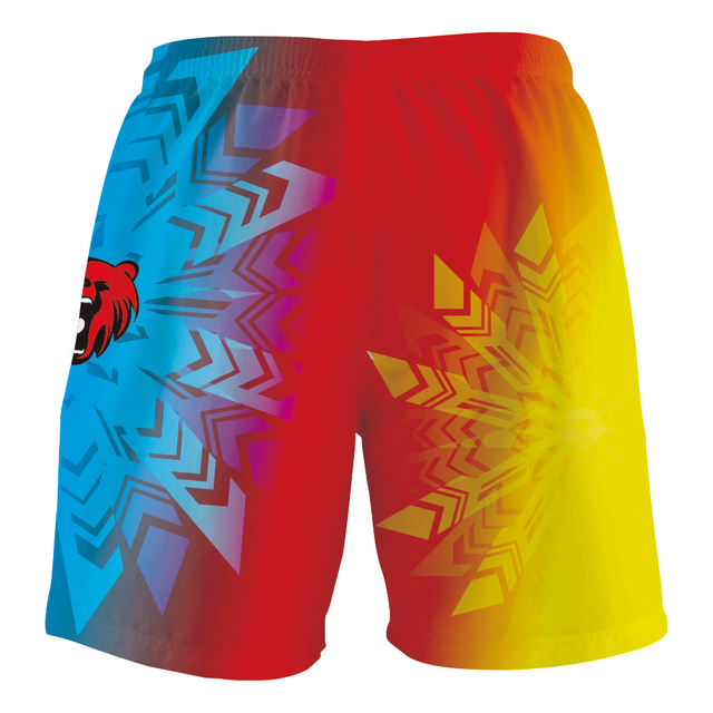 Sublimation Printing Custom Man's Cool Leisure Shorts With Fashion Designs