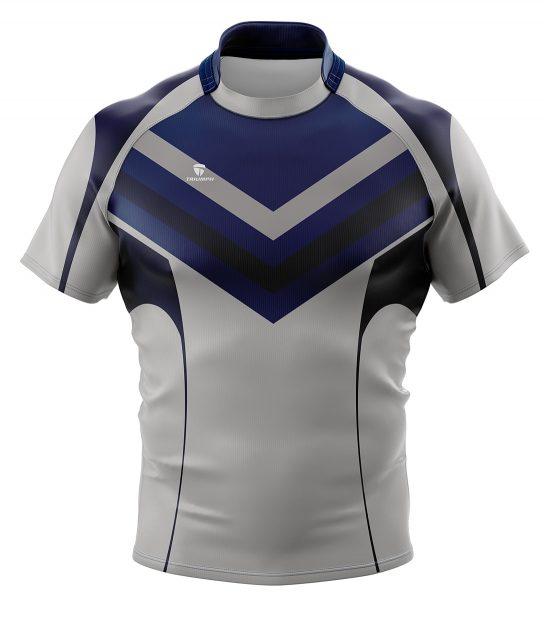Custom Design Fashion Rugby Uniform Sublimation 100% Polyester Womens And Men Rugby Jersey