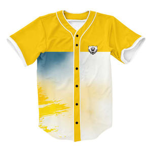 Customized Wholesale Breathable Baseball Jersey New Design High Quality Quick Dry Baseball Jersey