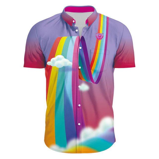 New Style Sublimated Cool Hot Sale Colorful Polo Shirts With High Quality