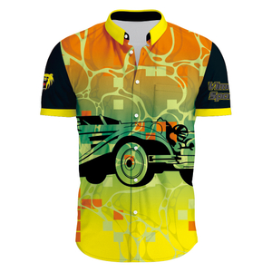 Design Wholesale Price Adult Racing Shirts With High Quality