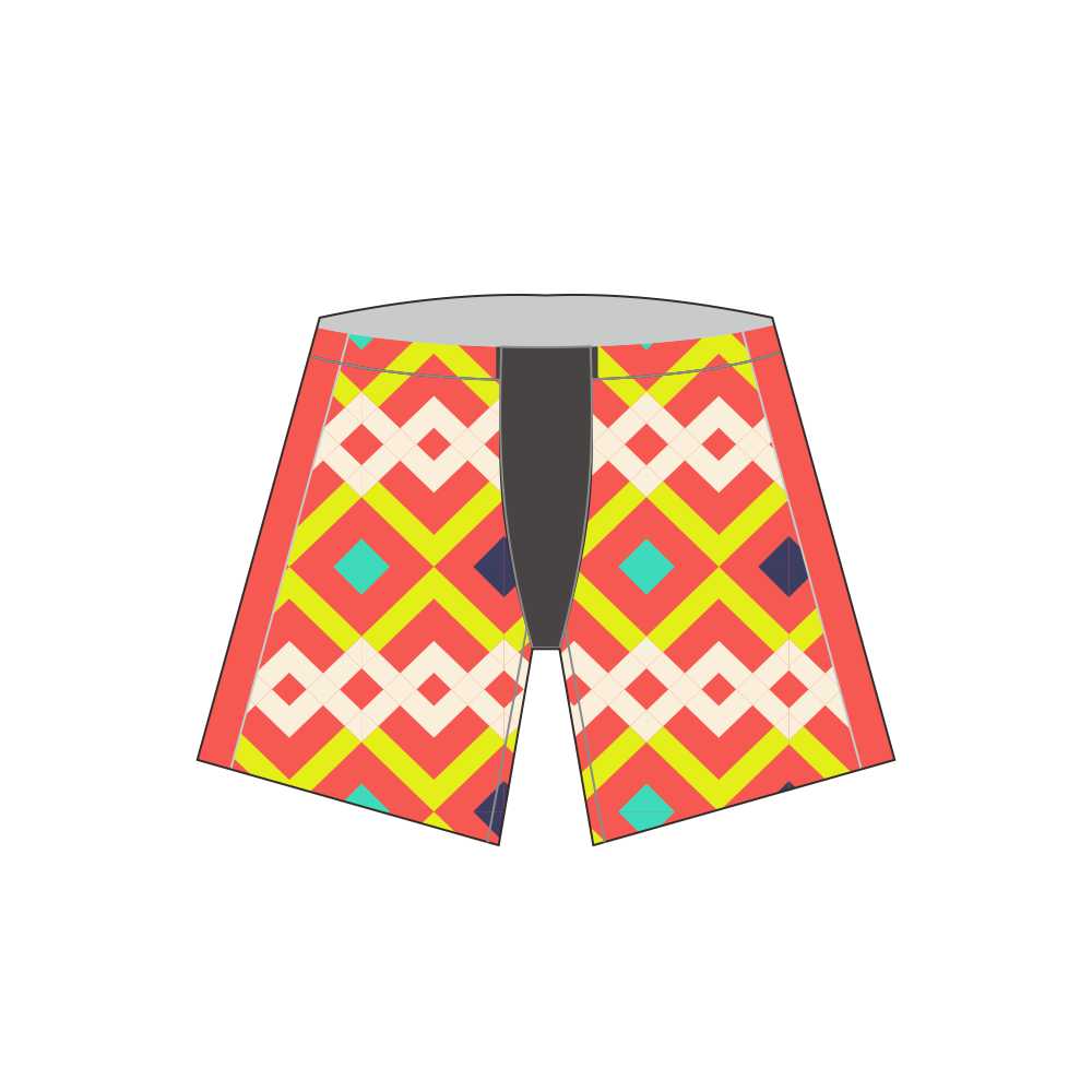 Colorful Sublimated Boy's And Girl's Team Sportswear Ice Hockey Shorts