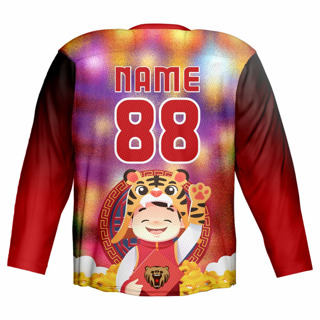Custom Colorful Kids New Style Fashion Ice Hockey Shirts With Best Quality