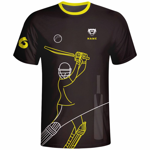 Wholesale Price 3D Fashion New Style Cricket Shirts/Vest With High Quality