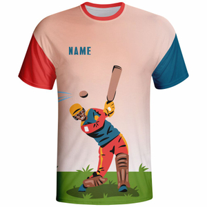 Customized Cricket Tshirts with Your Own Names and Numbers
