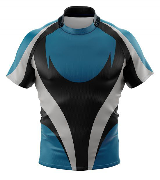 Custom Sublimation Printing Men's Short Sleeve Super Rugby League Sports Jersey