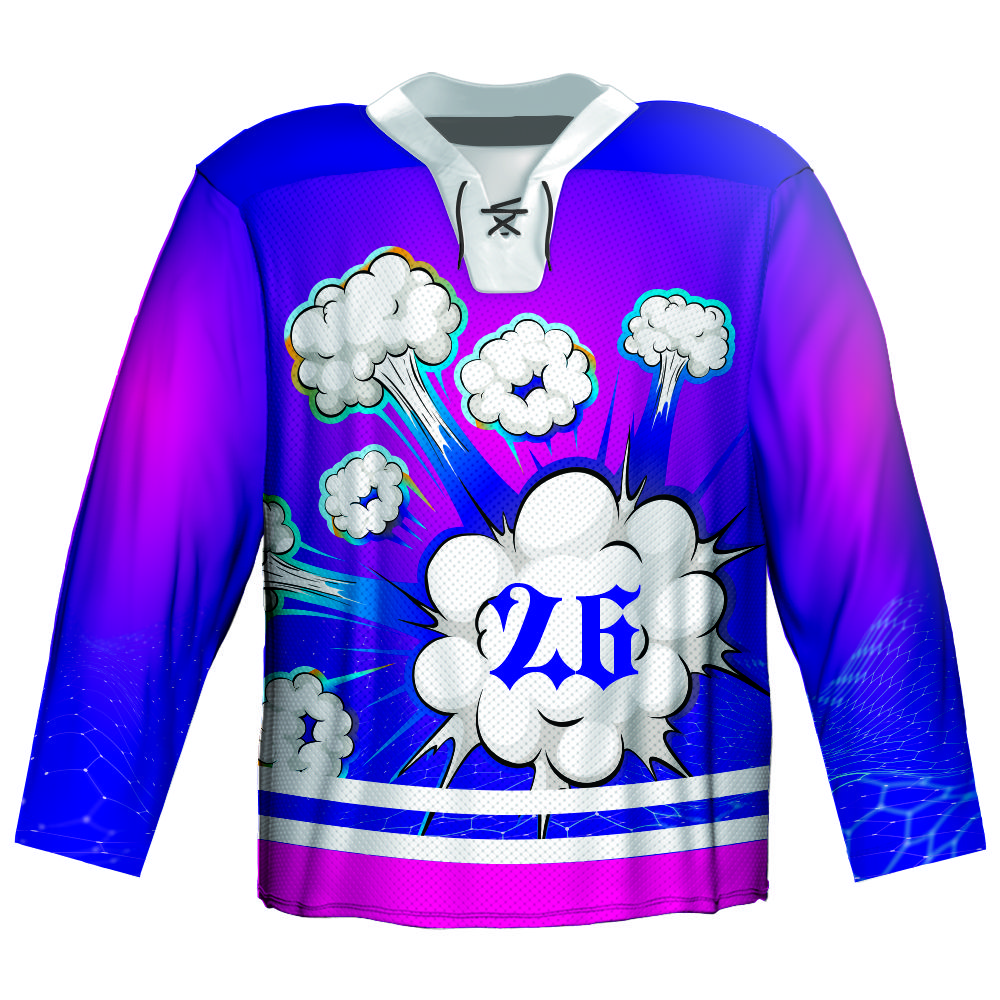 Top Quality Sublimation Ice Hockey Jersey 