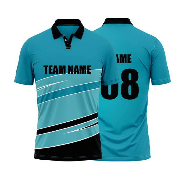 LOW MOQ High Quality Custom Made Fully Sublimation Print Sports Wear Cricket Jerseys Polo Shirt