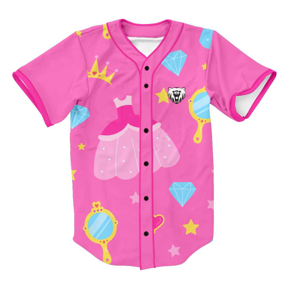 Make Youth Colorful Team Sublimated Baseball Shirts Hot Sale