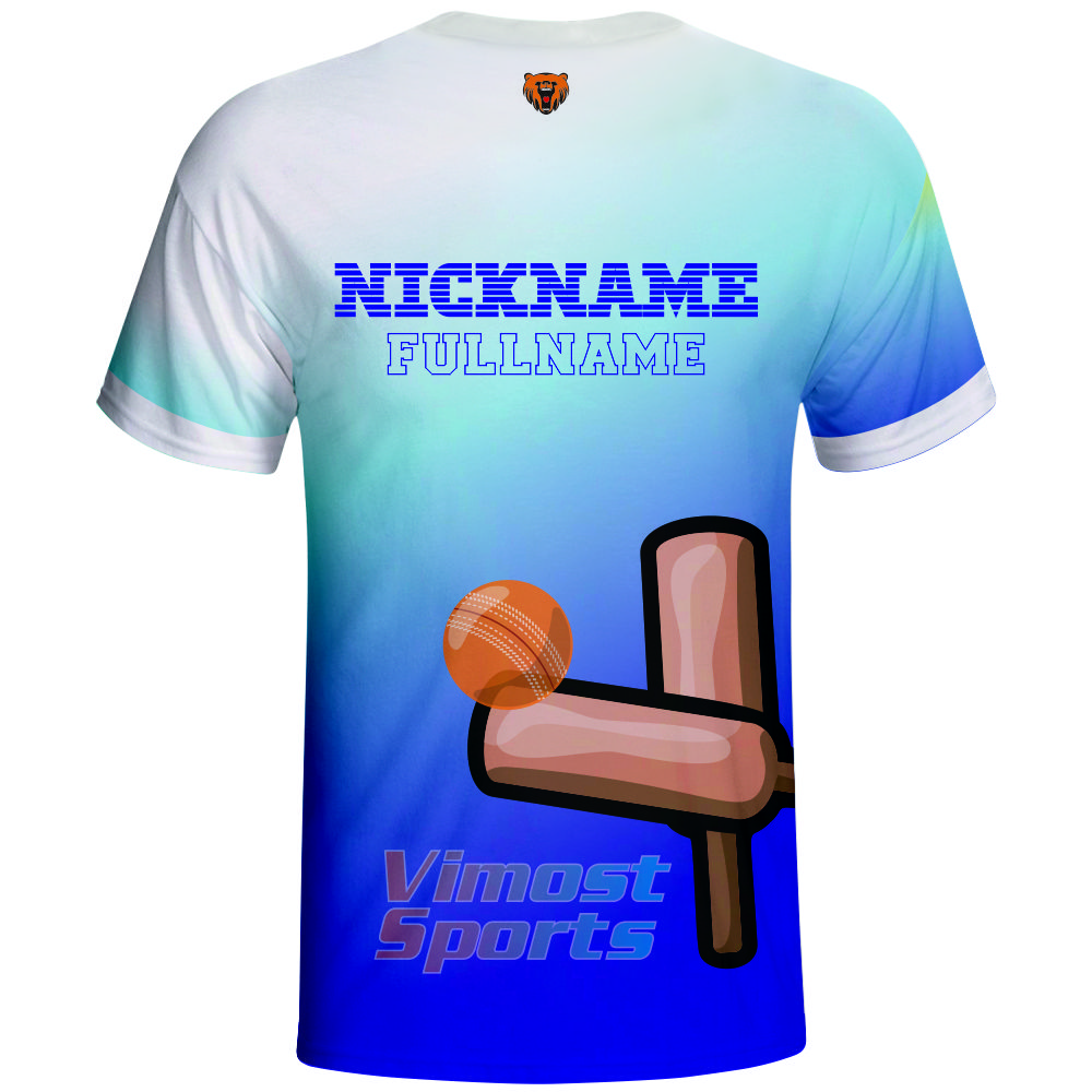 Design 3D Fashion New Style Man's Cricket Shirts/Vest With High Quality