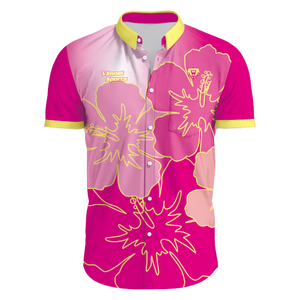 Custom Full Buttons Fashion Racing Sublimated Jerseys 