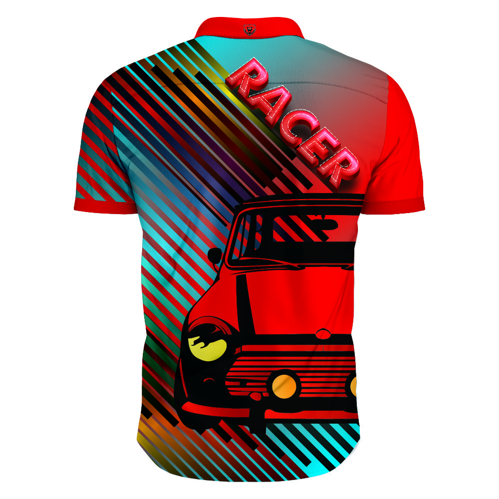 Wholesale Sublimated Racing Shirt 100% Polyester 