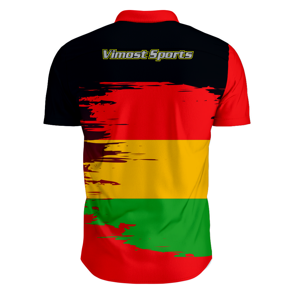 Make Man's Colorful High Quality Sublimated Polo Shirts 