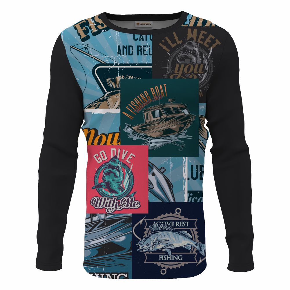 Hot Sale Sublimated 3D Cool Leisure Fashion Man's Adult/Youth Fishing Polo Shirts