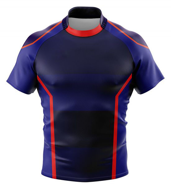High Quality Sublimation Custom Striped Sport Wear Rugby Uniforms Men's OEM Rugby Kits Rugby Shirts Jersey for Sale