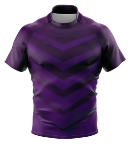 Custom Unique Designs Half Tight Rugby Shirts/ Rugby Jersey in Size M
