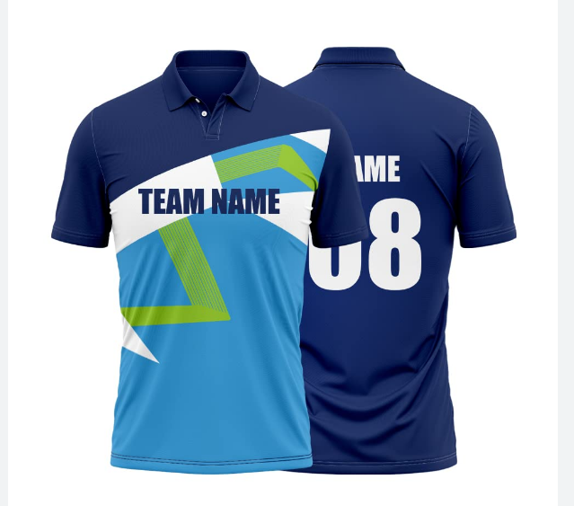 Cricket Polo Shirts Custom Number Full Sublimation Team Cicket Shirts 