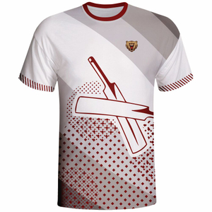 Design 3D Fashion New Style Man's Cricket Shirts/Vest With High Quality