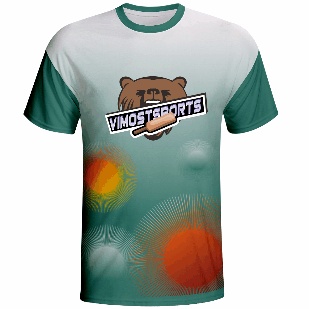 Custom 3D Youth Kids Sublimated Cricket Playing Shirts