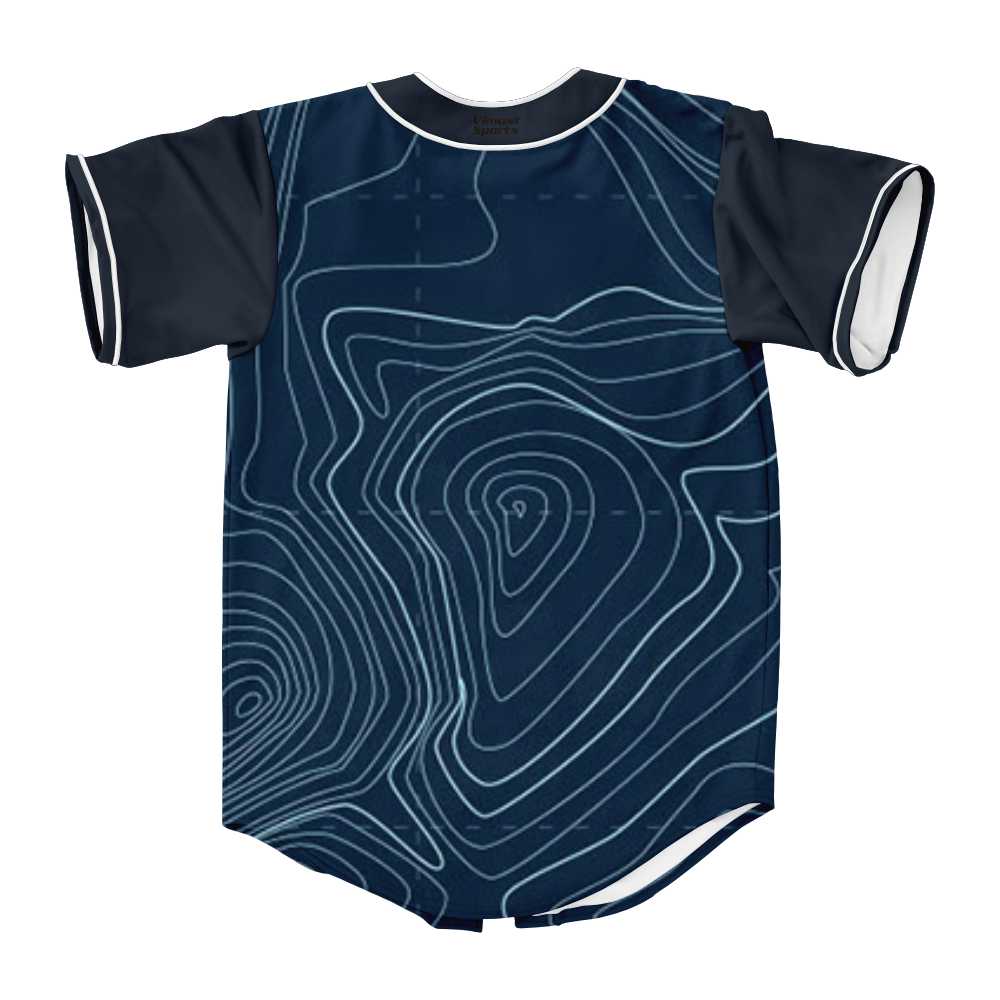 Customized High Quality Baseball Jersey Quick Drying Breathable Recyclable Polyester Mesh Fabric Baseball Jersey
