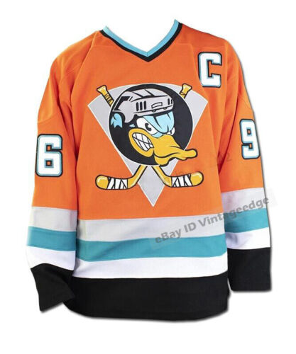 Mighty Duck Hockey Jersey Custom Design Polyester Sublimation Team Hockey Jersey Hoodie