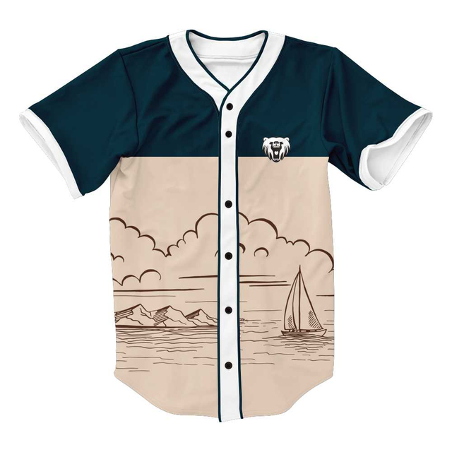 Sublimation Custom Youth Baseball Jerseys For Your School With Best Quality 