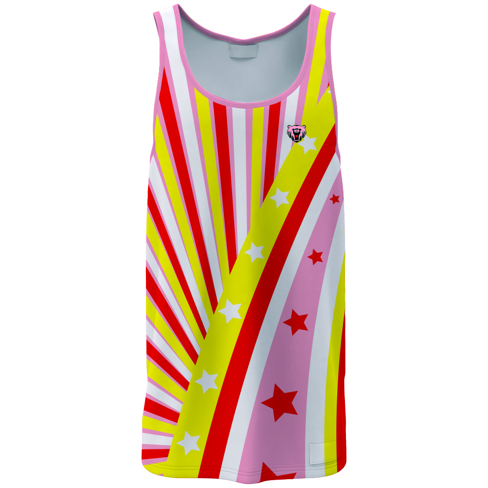 Custom Sublimated Colorful Basketball Tops With Wholesale Price