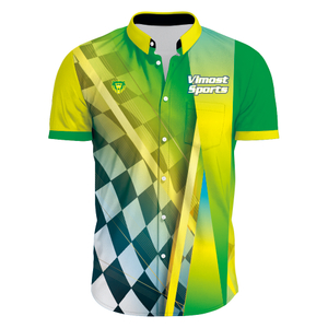 Wholesale Sublimated Racing Shirt 100% Polyester 