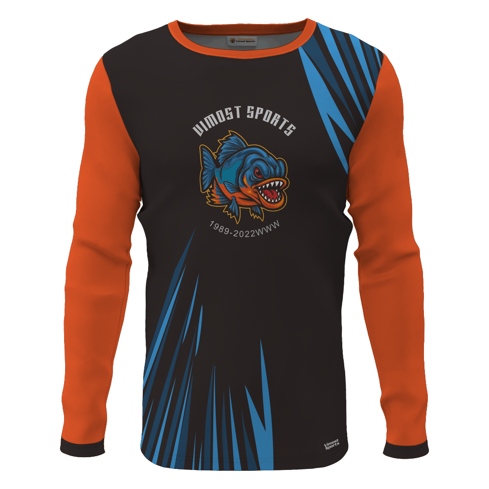 Design Sublimation Man's Long Sleeve Tshirts For Your Club 