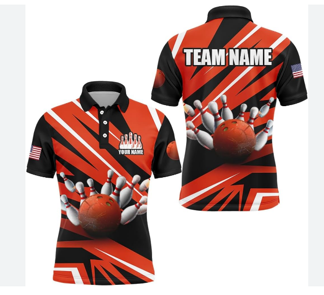 Bowling Shirts Round Neck 100% Polyester Brethable Mesh Sublimation Bowling Jersey 