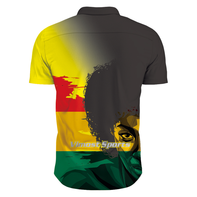 Make Man's Colorful High Quality Sublimated Polo Shirts 