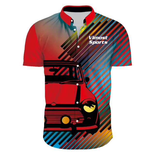 Make Your Own Fashion New Style Full Buttons High Quality Racing Jerseys