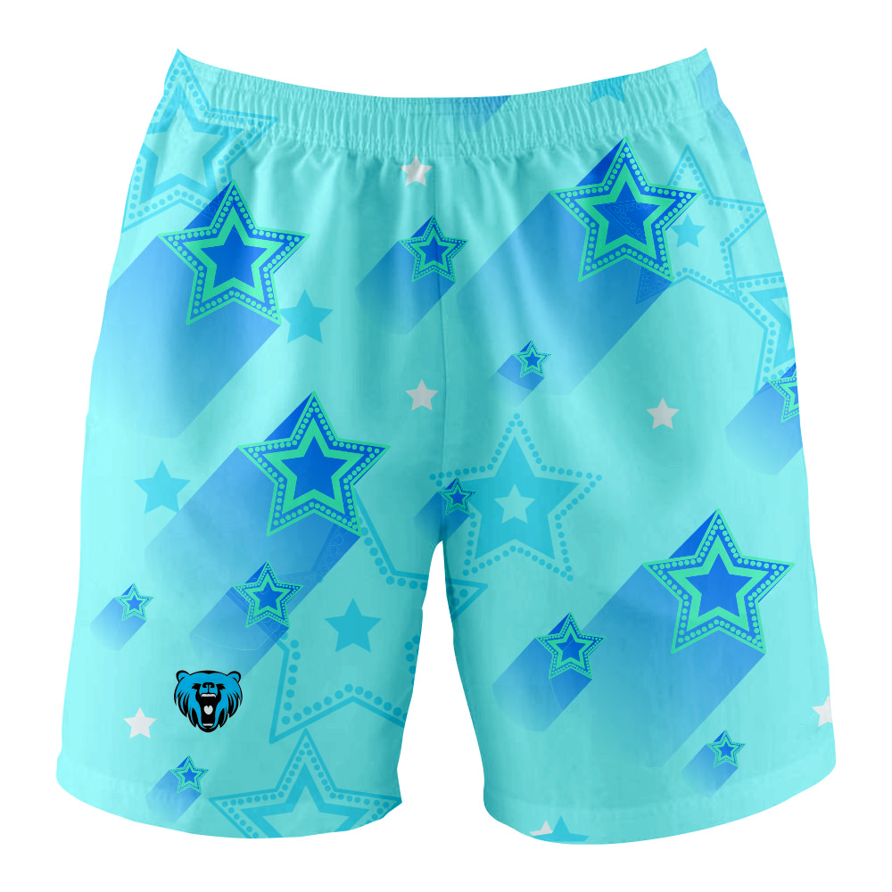 Sublimation Printing Custom Man's Cool Leisure Shorts With Fashion Designs