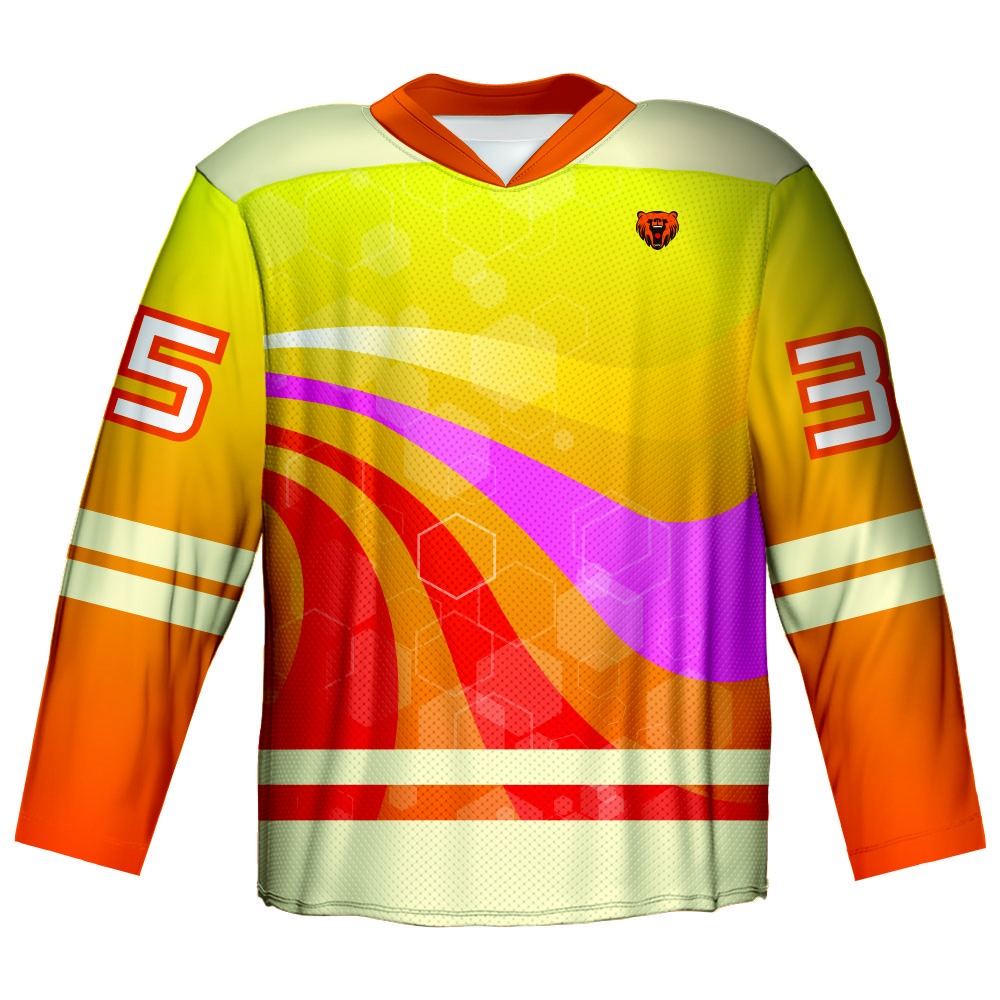 Design Your Own High Quality Your Team Club Fashion Hot Sale Cool Ice Hockey Shirts