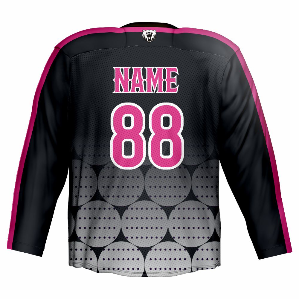 Wholesale Custom Sublimation Printed Team Hockey Jersey Top Sale Golden Color Ice Hockey Top Jersey
