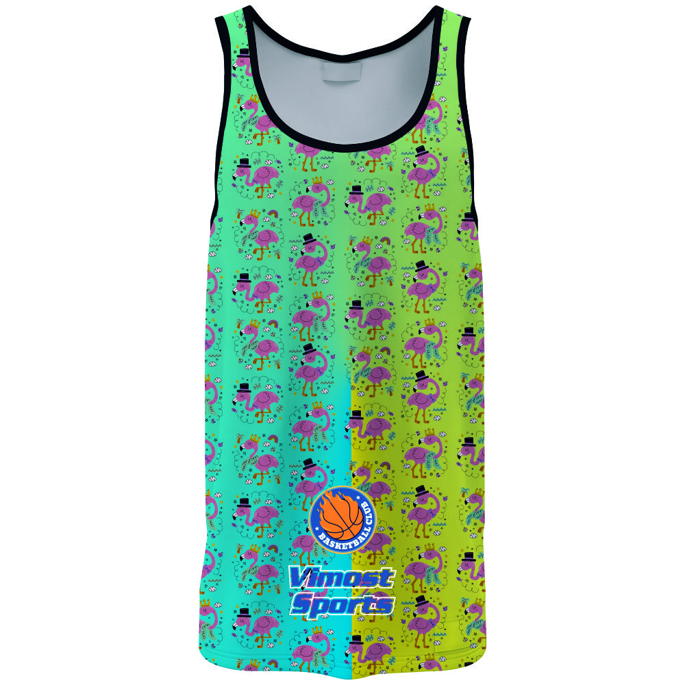 Sublimation Custom High Quality Cool Kids Basketball Shirts 