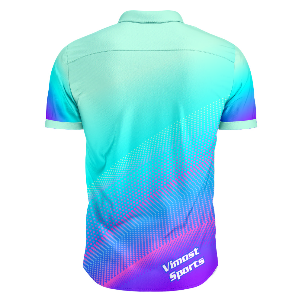 Design Hot Sale Your Own Cool Vacation Leisure Style Full Buttons Polo Shirts