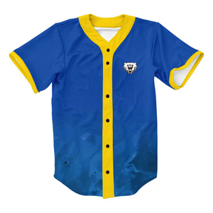 Sublimation Custom New Style Adult Team Baseball/Softball Shirts 