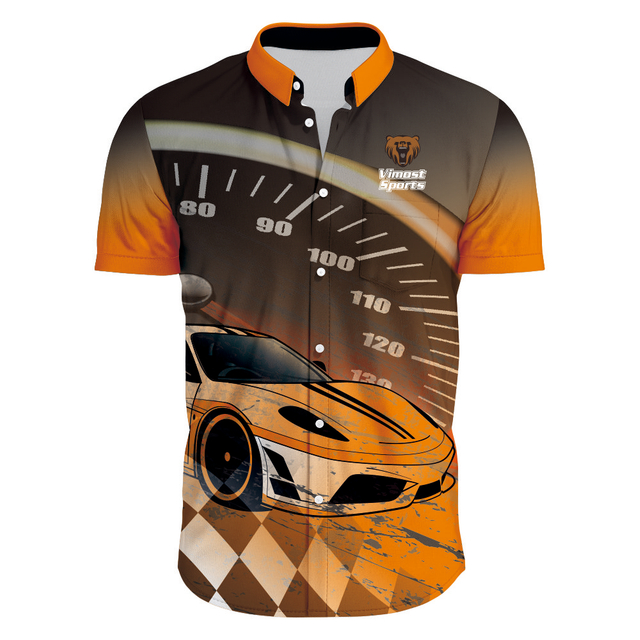 Design Wholesale Price Adult Racing Shirts With High Quality