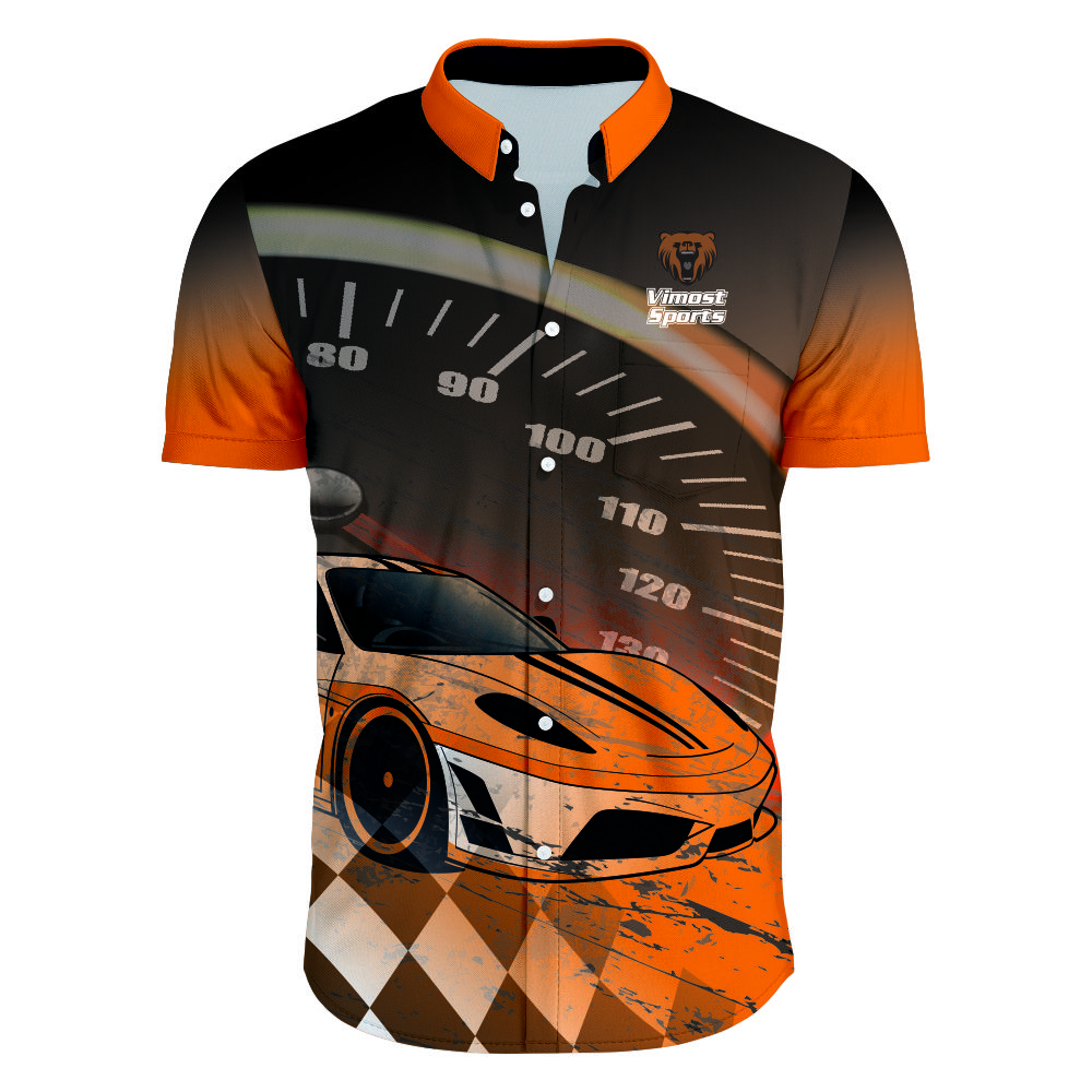 Design Wholesale Price Adult Racing Shirts With High Quality