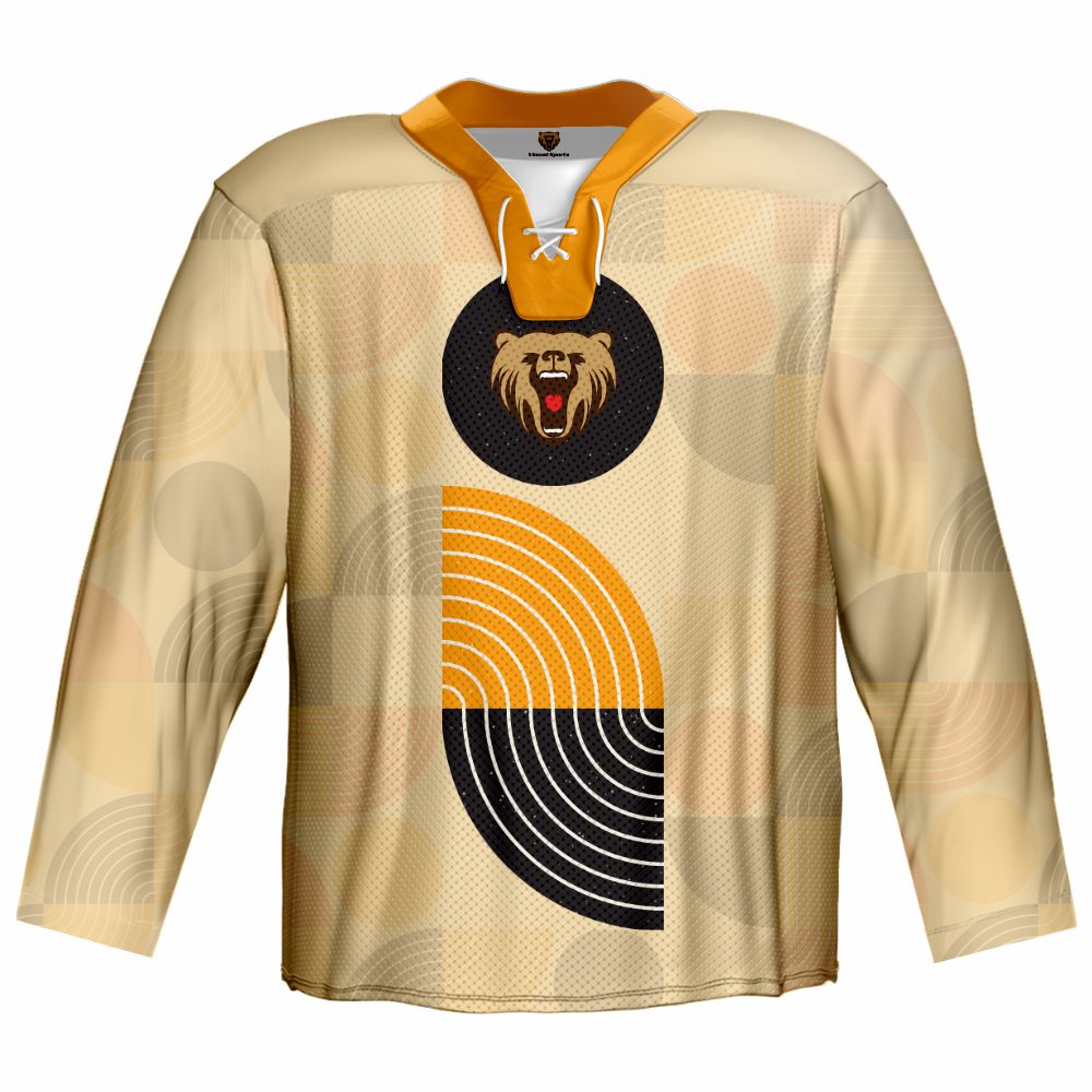 manufacturer custom polyester team hockey jerseys sublimated ice hockey jersey