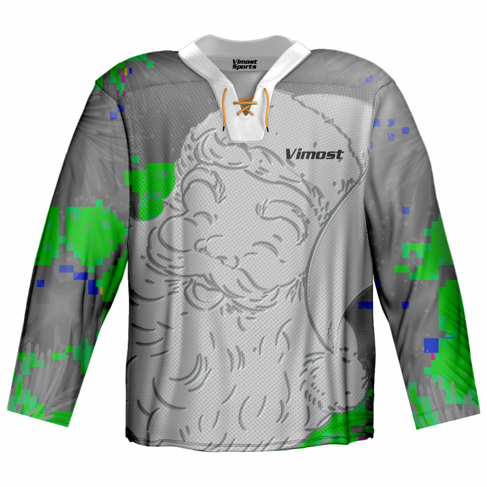 Design Sublimated New Year Fashion Team Ice Hockey Jerseys