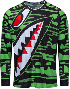 MTB T Shirt Long Sleeve Mountain Bike Motorcycle Outdoor Bicycle Clothes/BMX Jerseys With Sublimation Printing