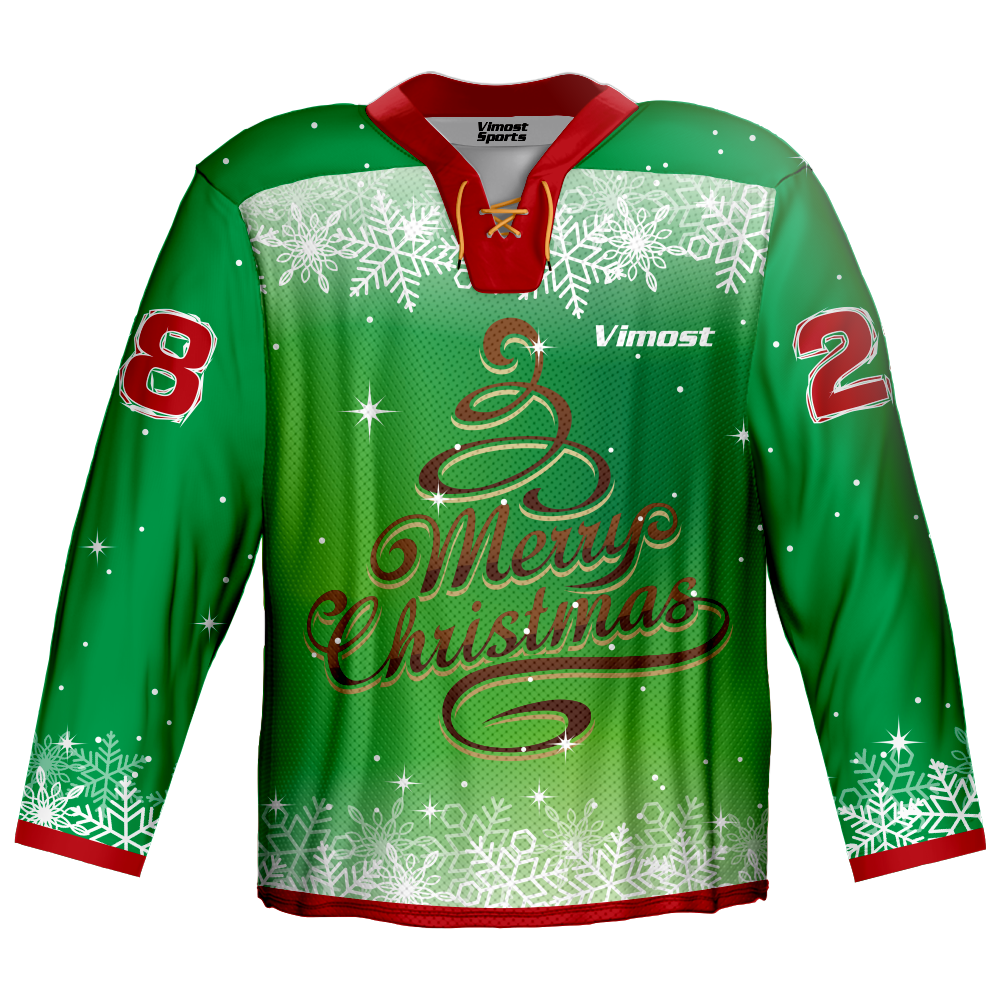 Golden Ice Hockey Jersey Custom Design Sublimation Team Hockey Unifoorms 