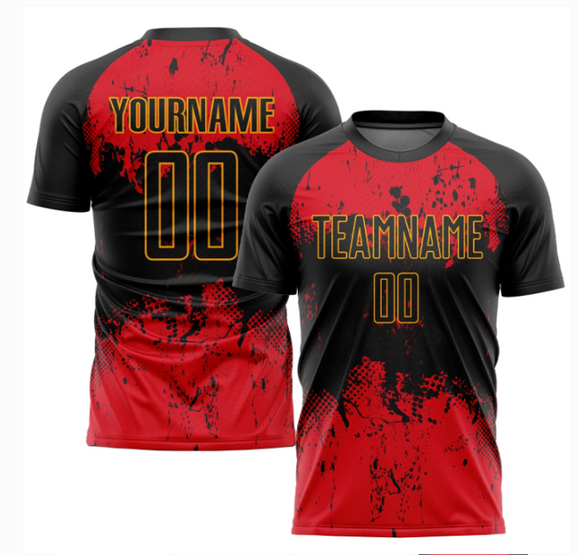 Soccer Jersey Sets Sublimation Soccer Wear For Men's Practice Football Shirts Custom Football Sportswear Soccer Team Uniform