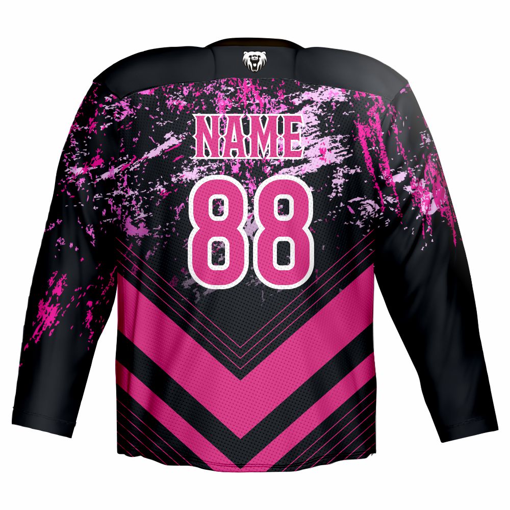 Manufacturer Custom Polyester Team Practice Hockey Jerseys Sublimated Ice Hockey Jersey