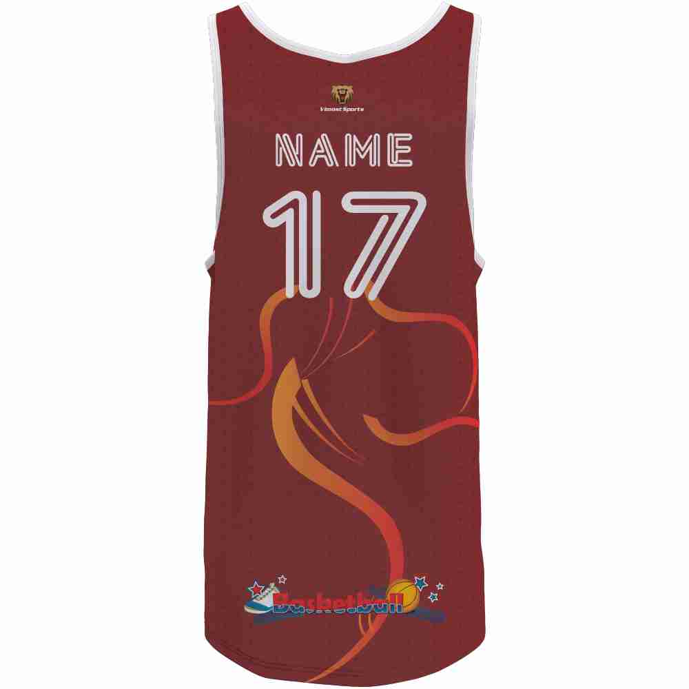 High Quality New Year Sublimation Youth Basketball Jerseys With Wholesale Price