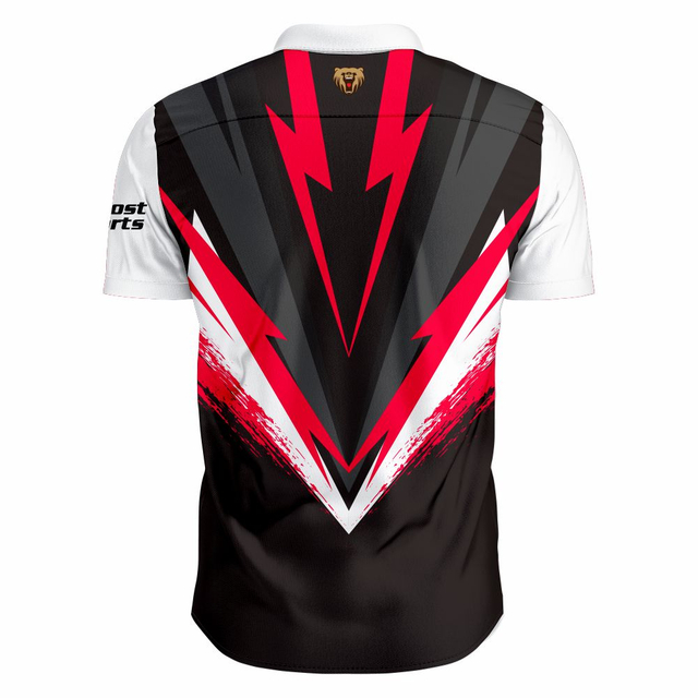 Custom Colorful Man's Leisure Full Buttons Man's Polo Shirts